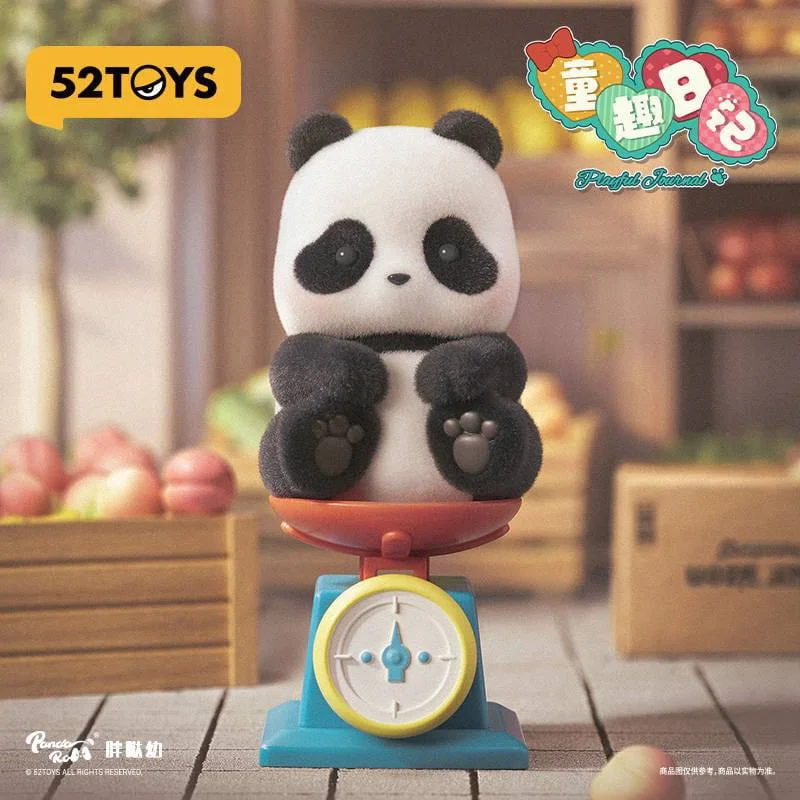 Panda Roll Blind Box Figures Playful Journal 7 cm - 1 Unidade